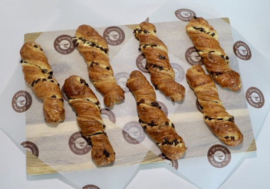 7 Large Chocolate Twist - #shop_#PastriesDavidovich Bakery