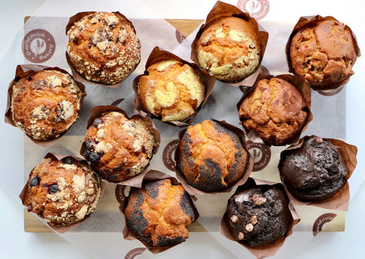 Assorted Muffins 1 Dozen - #shop_#MuffinsDavidovich Bakery