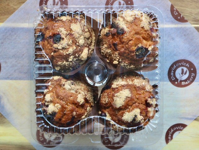 Cranberry Orange Muffins 4 Pack - #shop_#MuffinsDavidovich Bakery