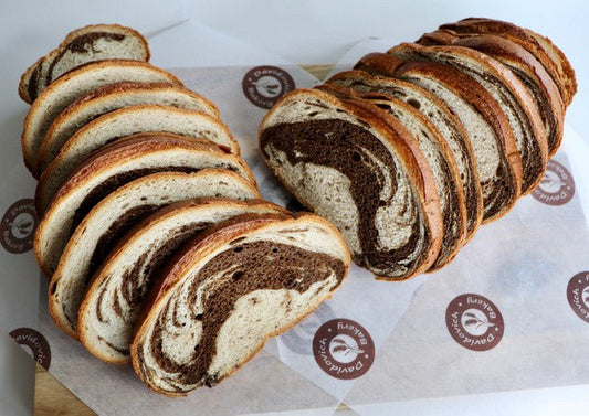 Marble Rye Free Form Loaf Regular Sliced - #shop_#breadsDavidovich Bakery