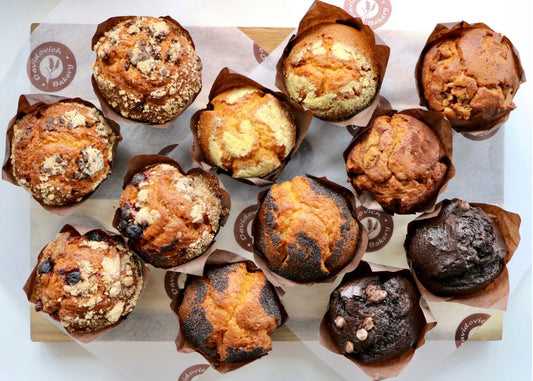 Muffin Case (15 Muffins) - #shop_#Davidovich Bakery