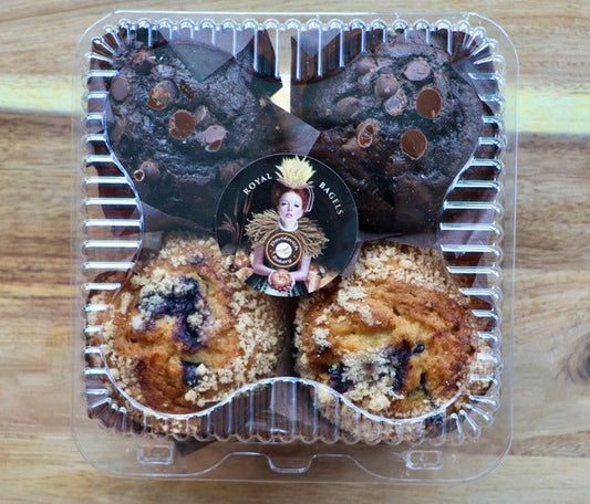 Muffins Assorted 4 Pack - #shop_#MuffinsDavidovich Bakery