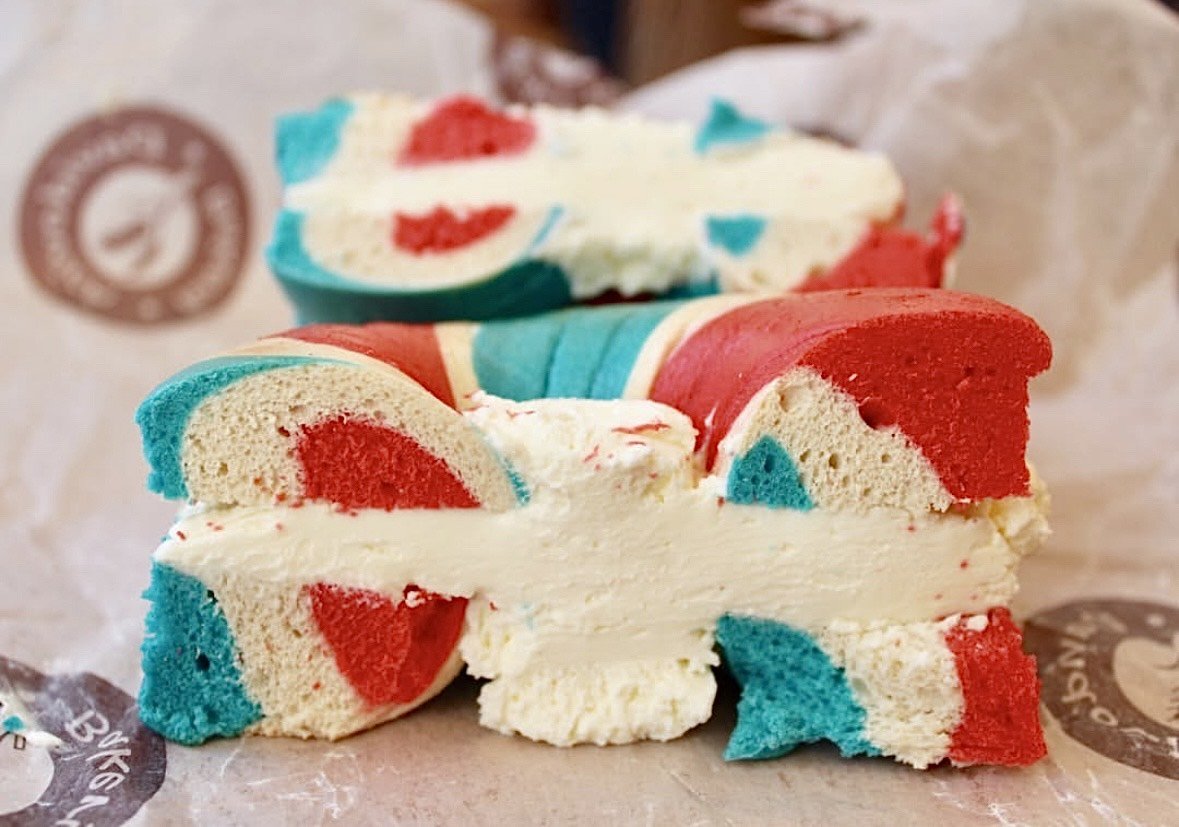 4th of July Bagels 5 Pack - shop_BagelsDavidovich Bakery