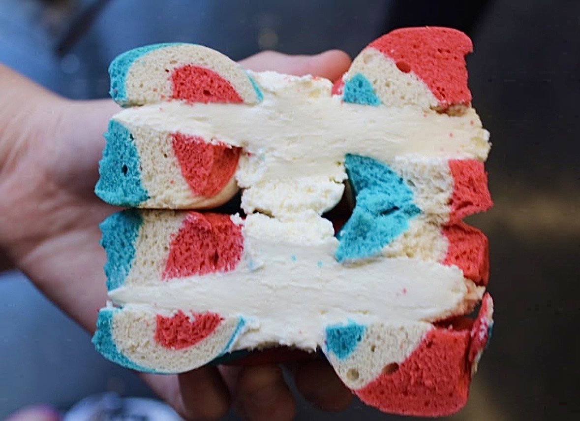 4th of July Bagels 5 Pack - shop_BagelsDavidovich Bakery