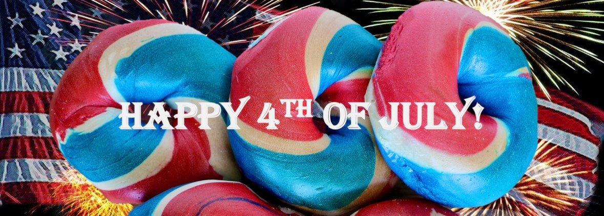 4th of July Bagels 5 Pack - shop_BagelsDavidovich Bakery