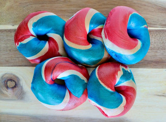 4th of July Bagels 5 Pack - #shop_#BagelsDavidovich Bakery