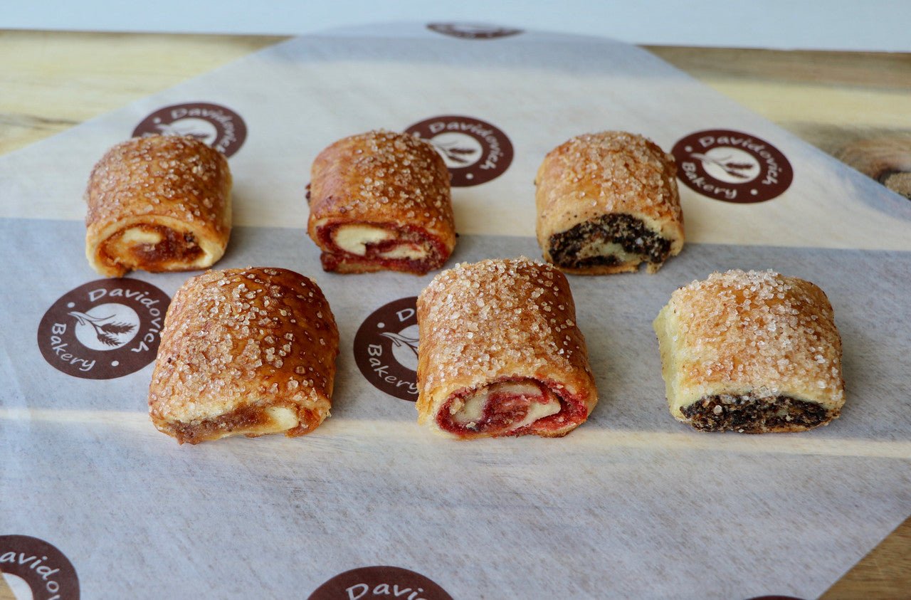 Assorted Rugelach 6 Pieces - #shop_#PastriesDavidovich Bakery