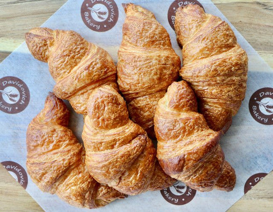 Large French Croissant 6 Pieces - #shop_#savory pastriesDavidovich Bakery
