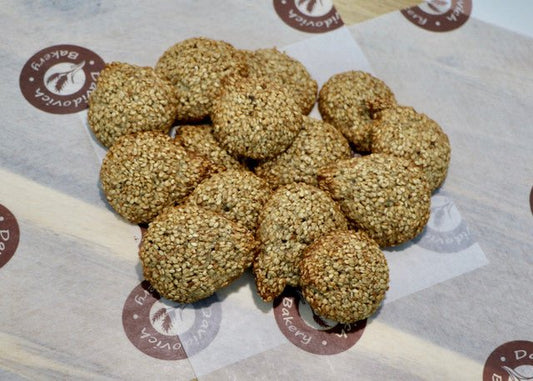 Mini Sesame Cookies Small Box 8oz - #shop_#cookiesDavidovich Bakery