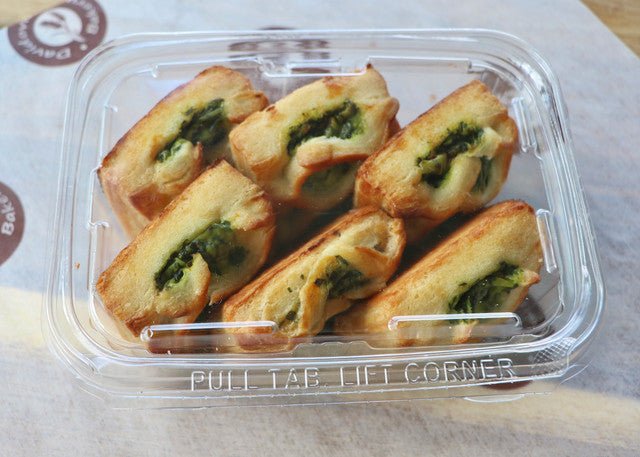 Small Butter Spinach Feta Savory Croissant 6 Pieces - #shop_#savory pastriesDavidovich Bakery