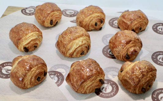 Small French Chocolate Croissant 9 pieces - #shop_#NYC Fresh DeliveryDavidovich Bakery