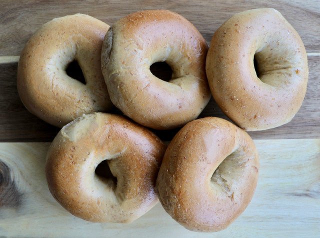 Whole Wheat Bagels 5 Pack - #shop_#BagelsDavidovich Bakery